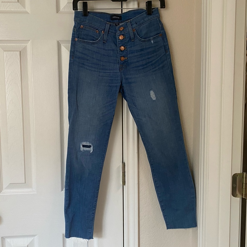 Jcrew crop jeans